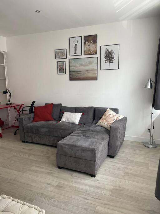 600M Gare Et 400M Gem: Lit Double, Wifi Fibre Apartment Grenoble Luaran gambar